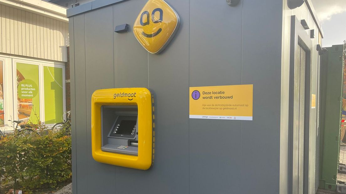 Geldmaat geldautomaat in Maarn